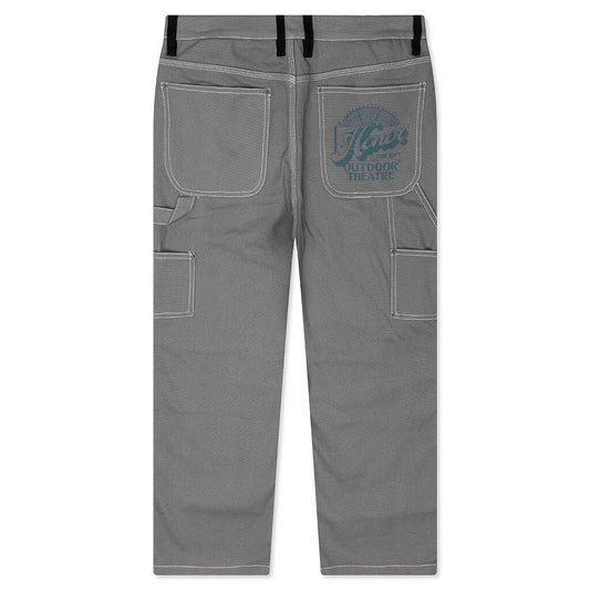 Crop Carpenter Pant - Stone