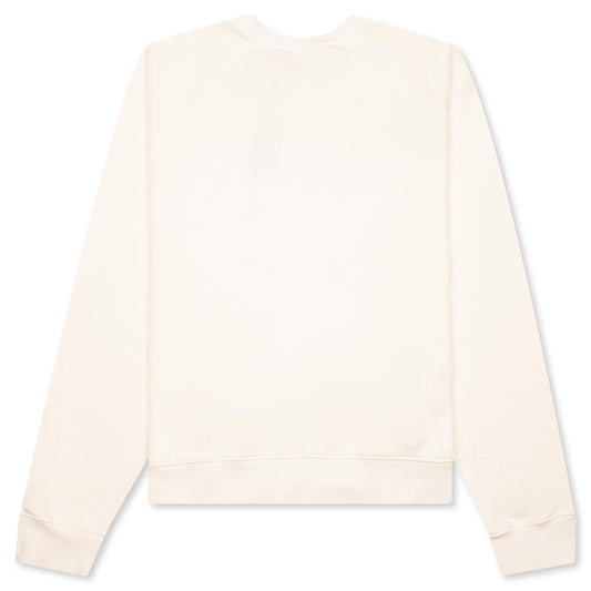 Crystal Bunny Crewneck - Vintage White