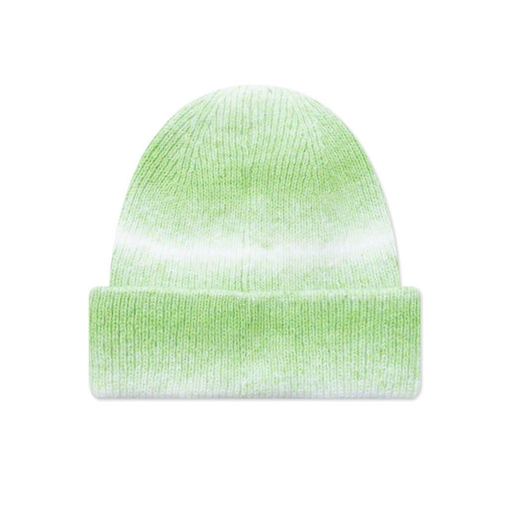 Cuff Basic Striped Beanie - Lime
