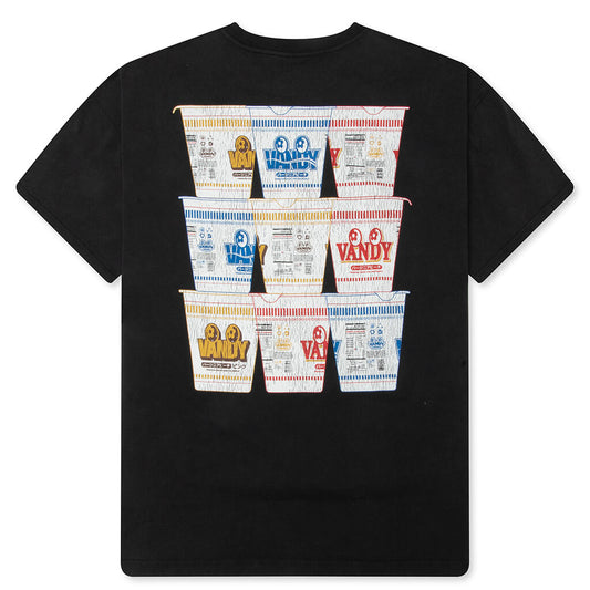 Cup Noodle Eye Logo Tee - Washed Black