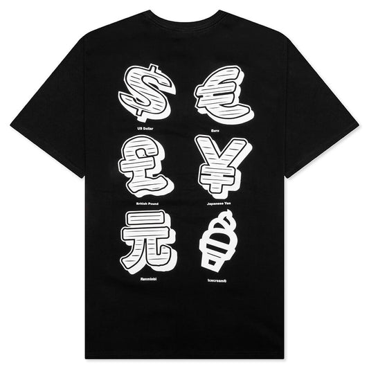 Currency S/S Tee - Black