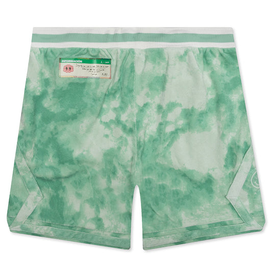 Jordan x J Balvin Shorts - Jade Aura/Enamel Green