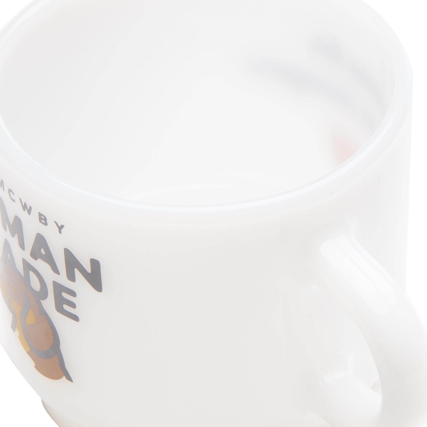 Dachs Glass Mug - White