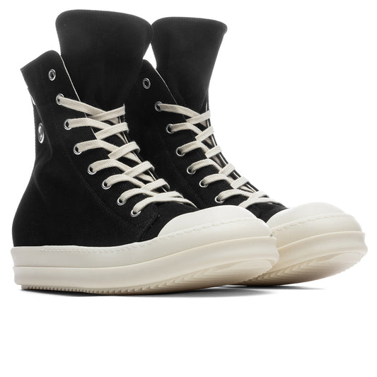 Denim Sneaks - Black/Milk