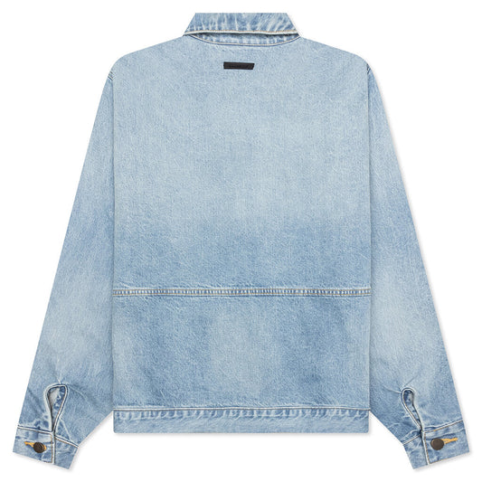 Denim Trucker Jacket - Vintage Blue