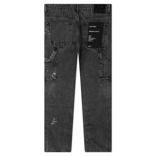 Louis Work Pant - Vintage Black