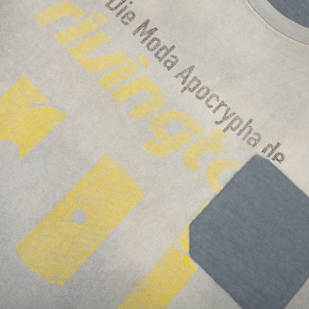 Die Moda CVA Tee - Grail Grey