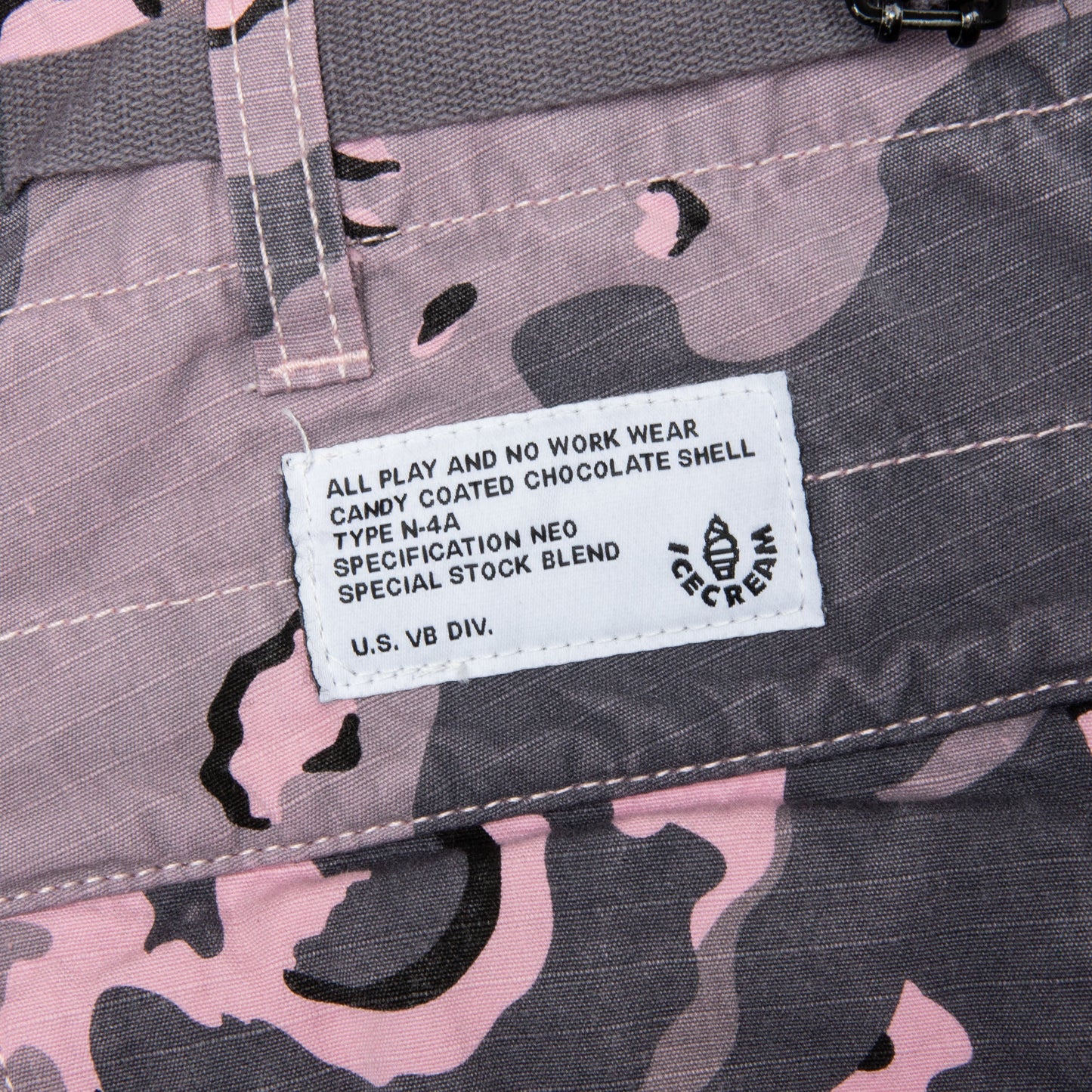 Dipped Cargo Pants - Pink Nectar