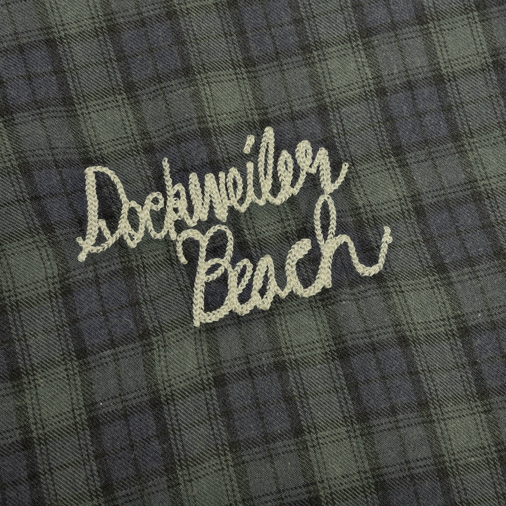 Dockweiler Flannel Overshirt - Navy