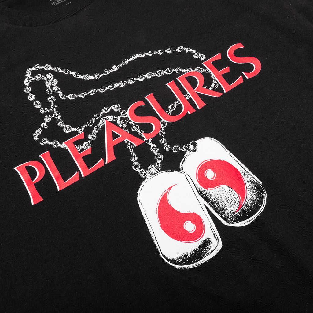 Dog Tags T-Shirt - Black