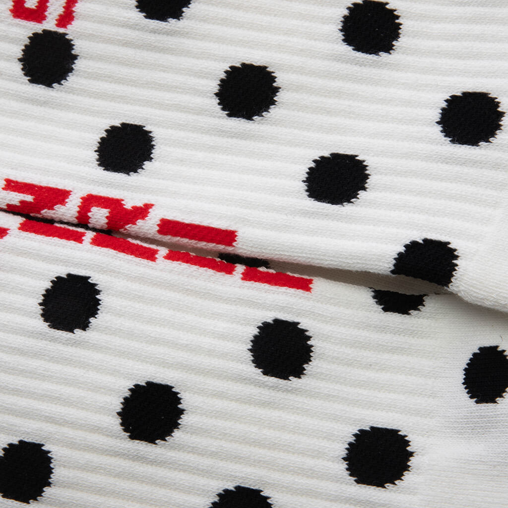 Dot Socks - White
