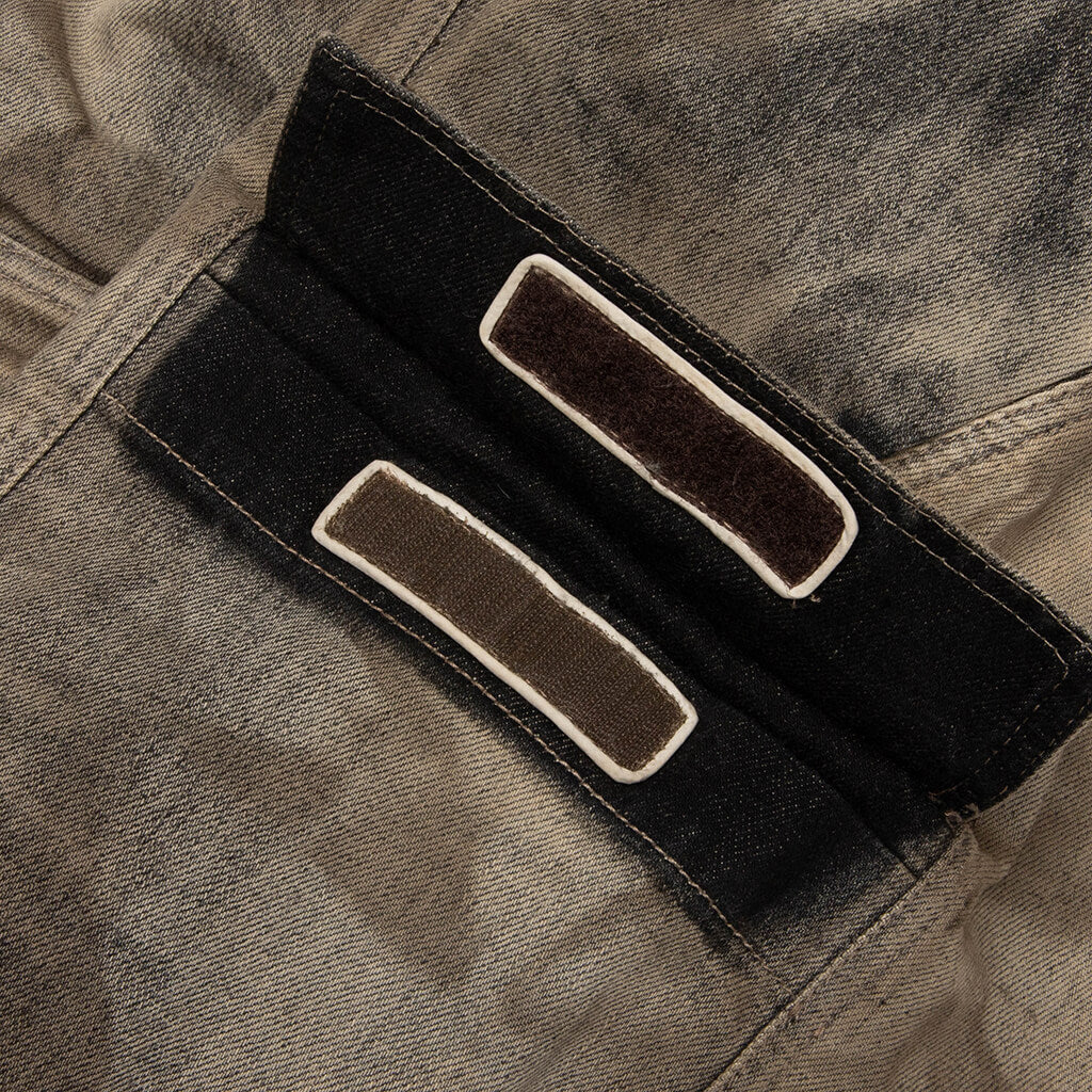 Double Cargo Jeans - Dust