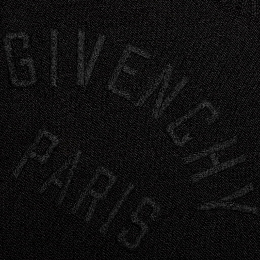 Embroidered Sweater - Black