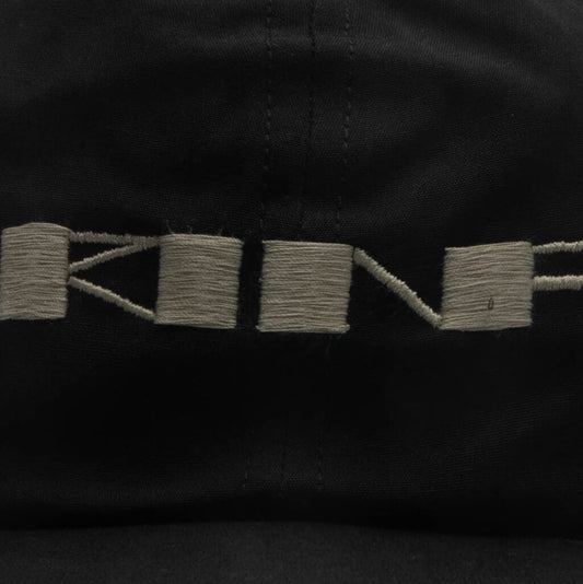 Embroidered Baseball Cap - Black/Pearl