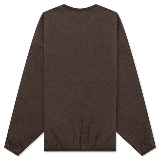 Essentials Kid's Crewneck - Heather Wood