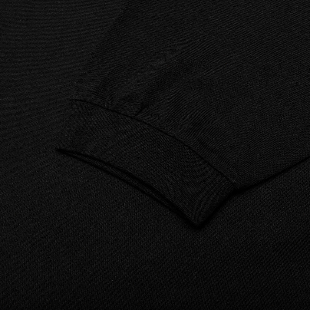 Essentials L/S Tee - Jet Black