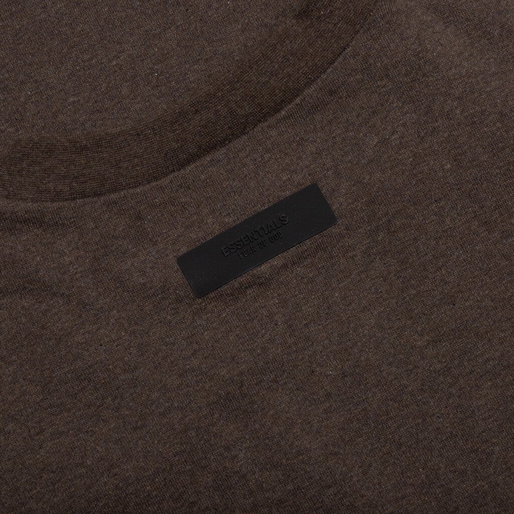 Essentials Heavy S/S Tee - Heather Wood