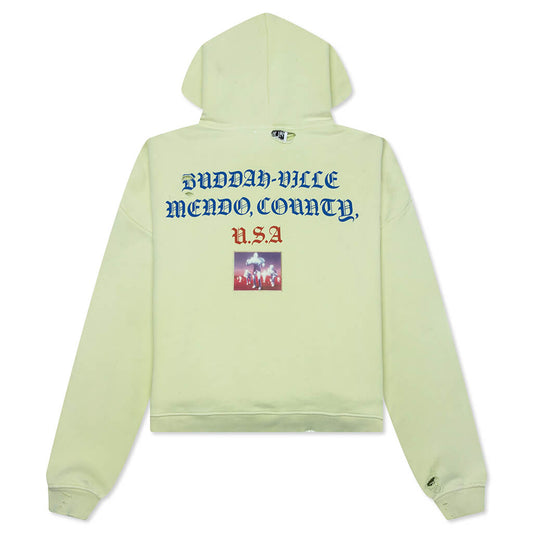 Eternal Return Hooded Sweatshirt - Light Green