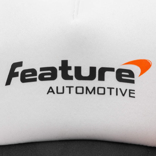 Automotive Trucker - Black/White