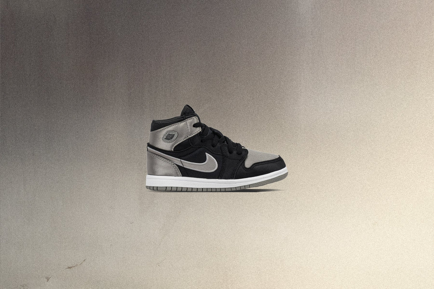 Air Jordan 1 Retro High OG 'Satin Shadow' (TD) - Black/Medium Grey/White