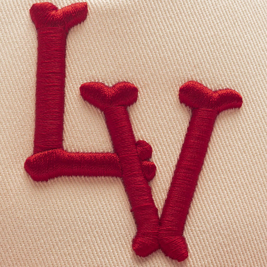 FEATURE x '47 Brand ‘LV’ Bones Two Tone - Natural/Red