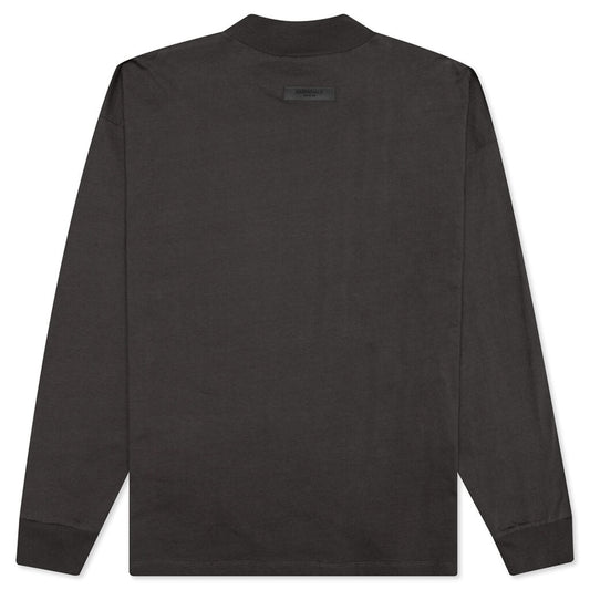 Essentials L/S Tee - Off-Black