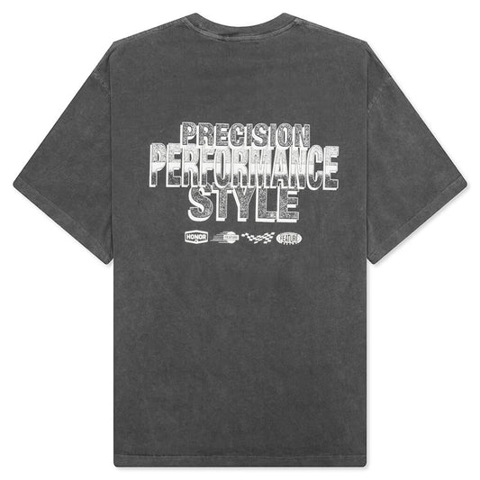 Feature x Honor The Gift Precision Graphic Tee - Faded Black