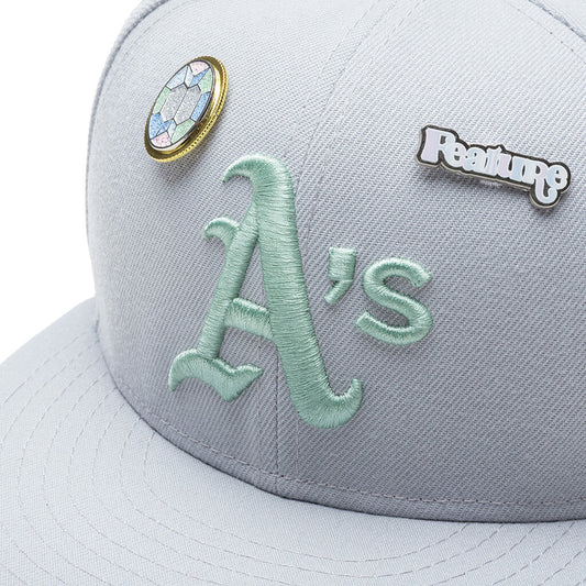 Feature x New Era 'Opal' 59FIFTY Fitted - Oakland Athletics