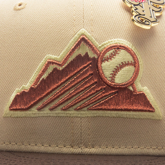 Feature x New Era 59FIFTY Fitted Desert Mirage - Colorado Rockies