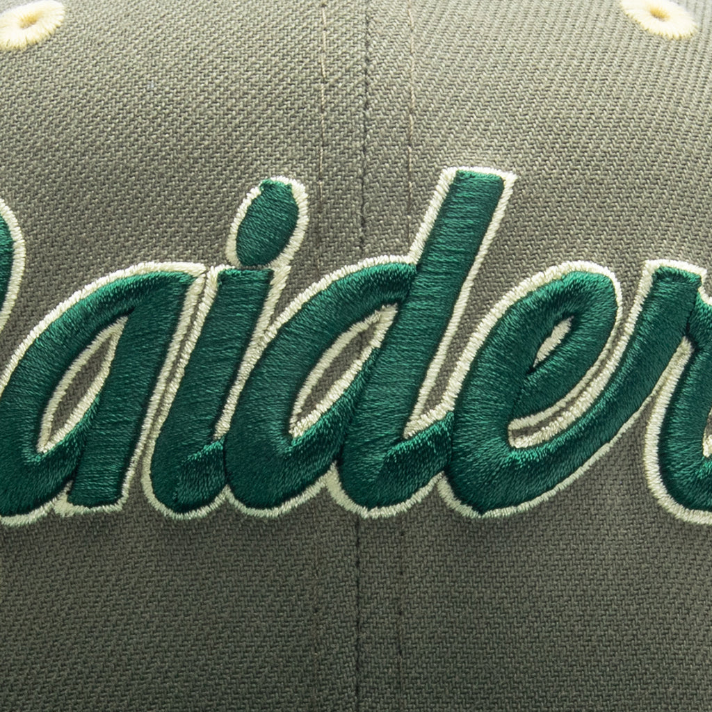 Feature x New Era 59FIFTY Fitted Las Vegas Raiders - Green Back/Emerald Green
