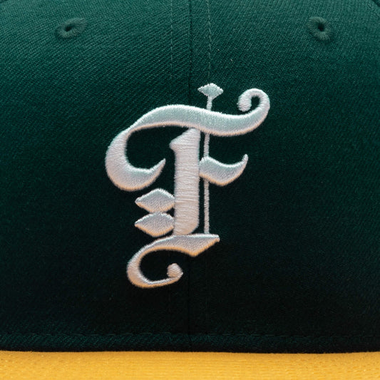 FEATURE x New Era 59FIFTY Fitted Wool - Dark Green/Yellow