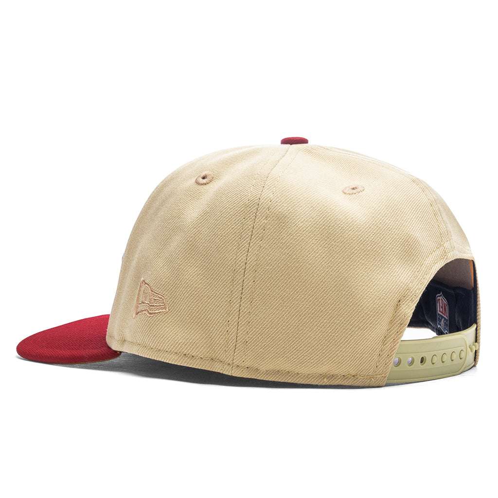 Feature x New Era 9FIFTY A-Frame Snapback Las Vegas Raiders - Vegas Gold/Brick Red