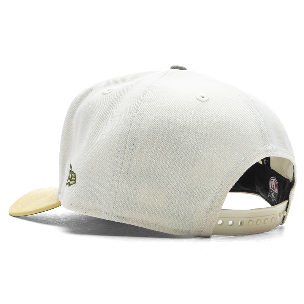 Feature x New Era 9Fifty A-Frame Snapback Las Vegas Raiders - Chrome/Silver/Yellow