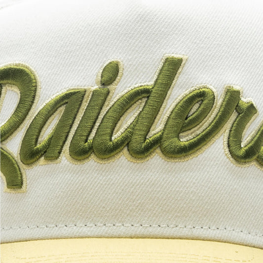 Feature x New Era 9Fifty A-Frame Snapback Las Vegas Raiders - Chrome/Silver/Yellow