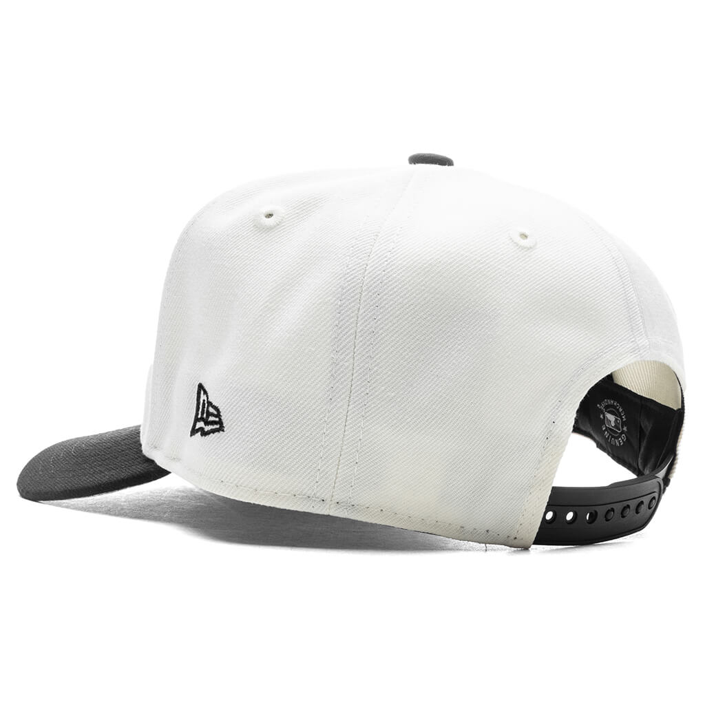 9FIFTY A-Frame Snapback Upside Down Los Angeles Dodgers - Chrome/Black