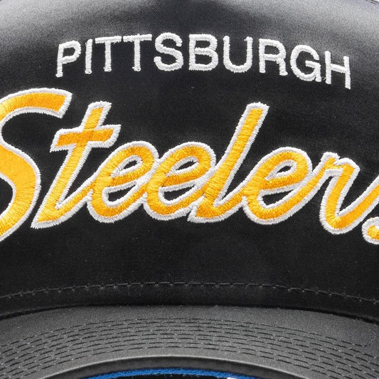 Feature x New Era Retro Satin - Pittsburg Steelers