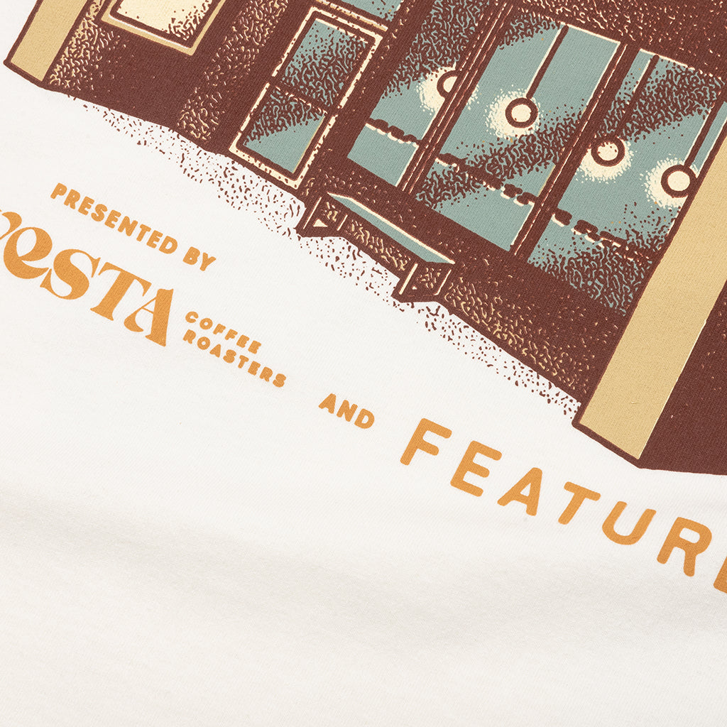 Feature x Vesta Coffee House Tee - Cannoli Cream