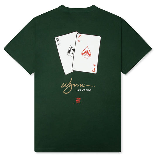 FEATURE x Wynn Cards Tee - Dark Green