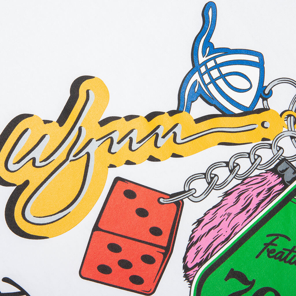 FEATURE x Wynn Keys to the Strip Tee - White