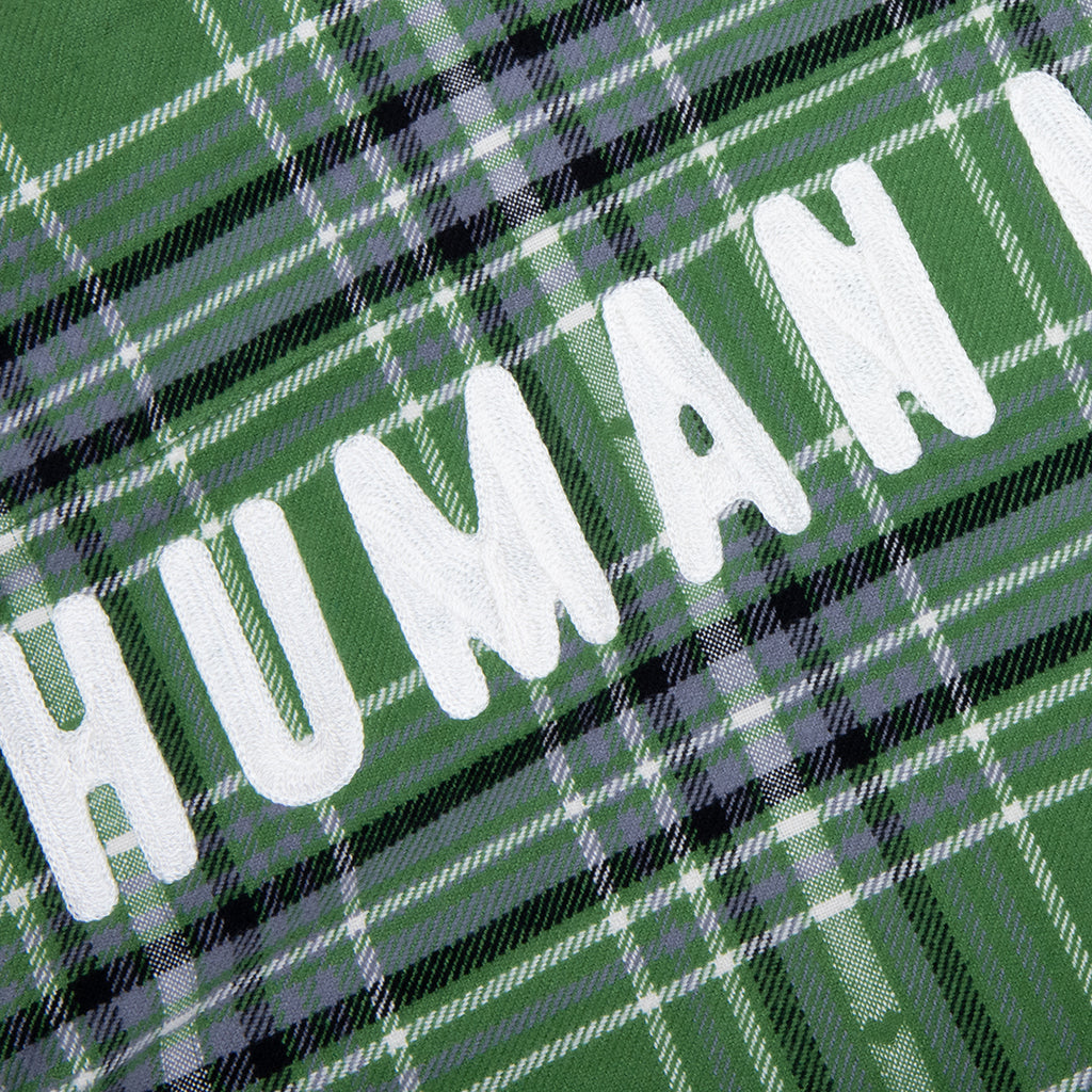 Flannel Check Shirt - Green