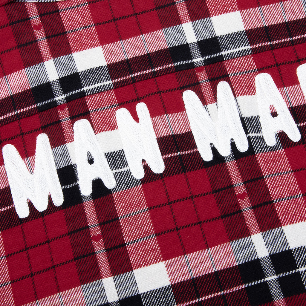 Flannel Check Shirt - Red