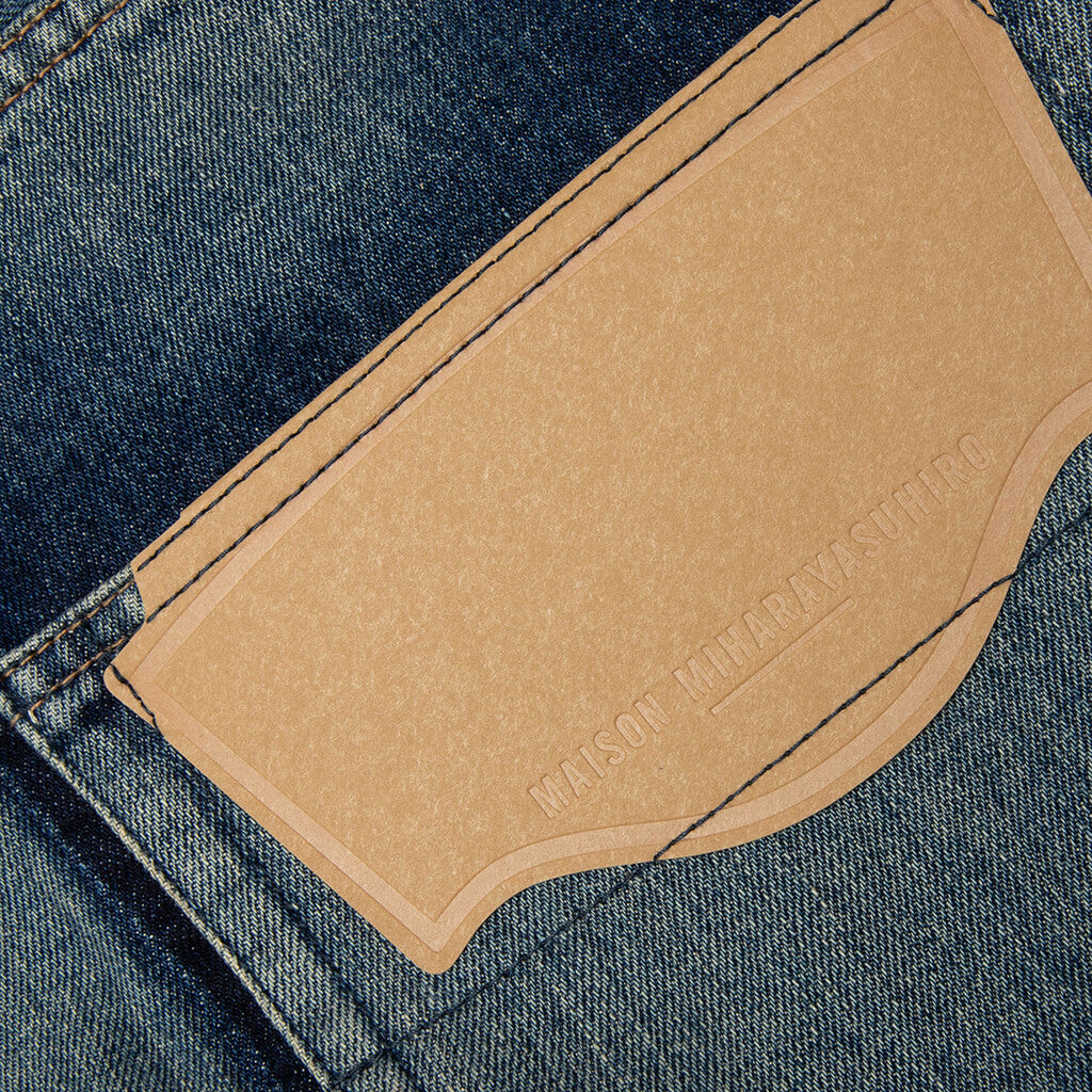 Flare Tapered Jeans - Indigo