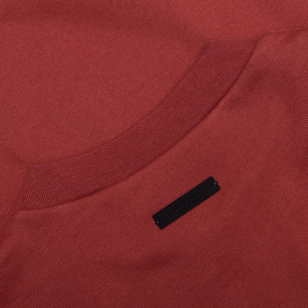 Fleece Crewneck - Crimson