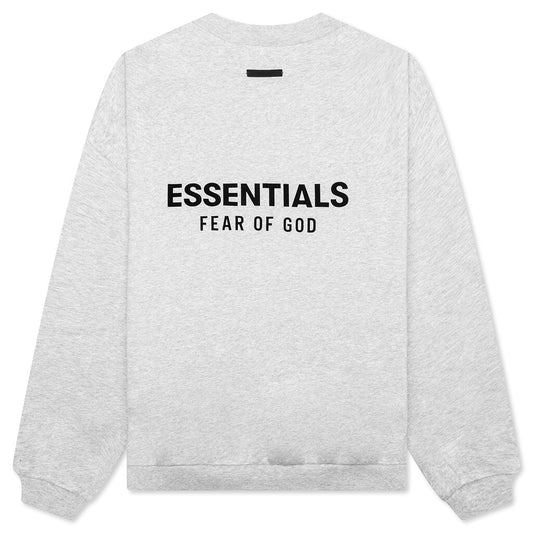 Fleece Crewneck - Light Heather Gray