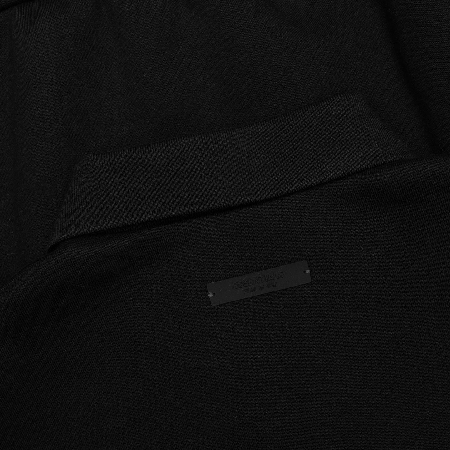 Fleece Polo - Black