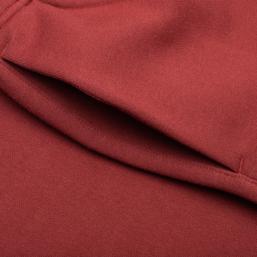 Fleece Relaxed Sweatpant - Crimson