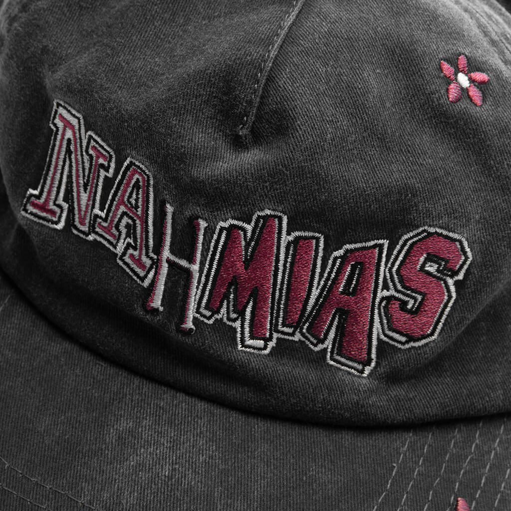 Flower Groms Dad Cap - Black