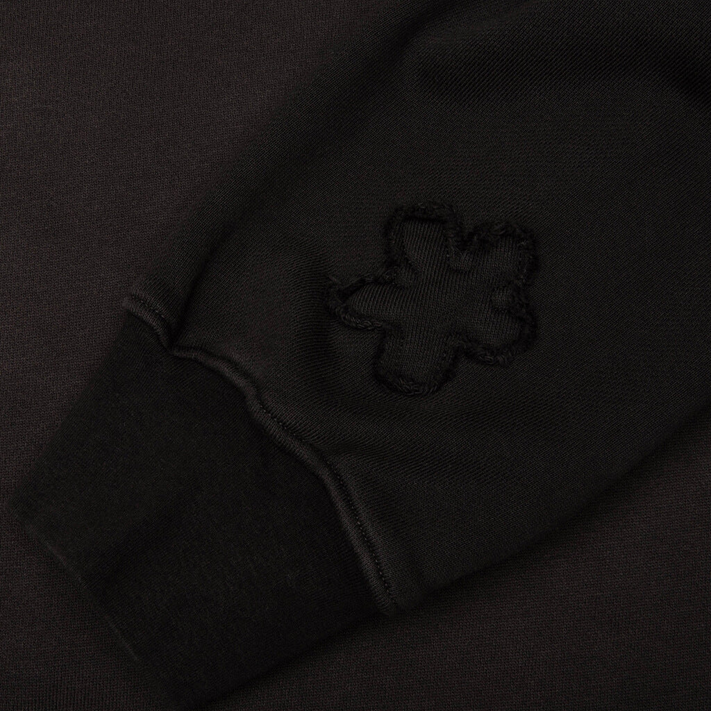 Flower Patch Hoodie - Aged Black