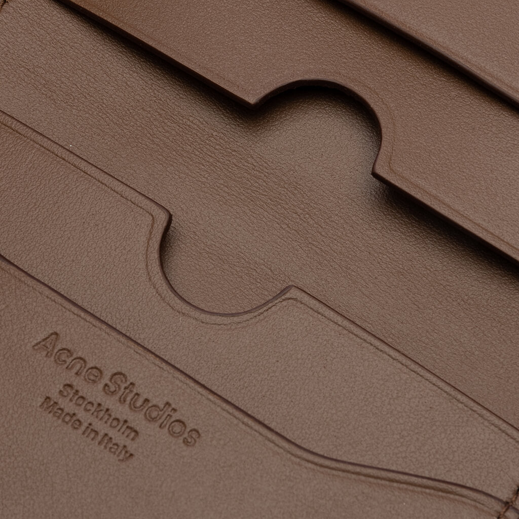 Folded Leather Wallet Fn-Ux-Slgs000255 - Camel Brown