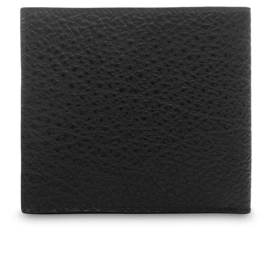 Folded Leather Wallet Fn-Ux-Slgs000286 - Black